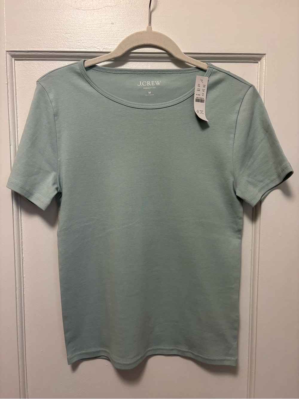 J. Crew light blue Short Sleeve Tee